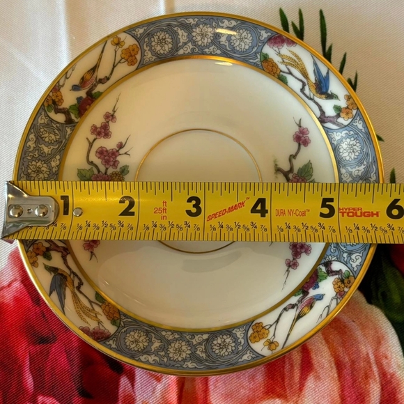 Lenox MING Early Black Mark Cup & Saucer Set - Picture 8 of 9